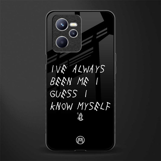 being myself glass case for realme c35 image