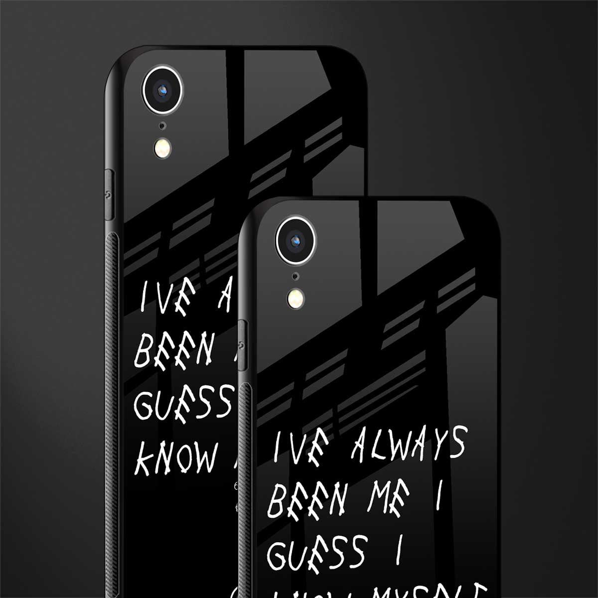 being myself glass case for iphone xr image-2