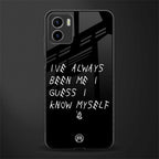 being myself glass case for vivo y15s image