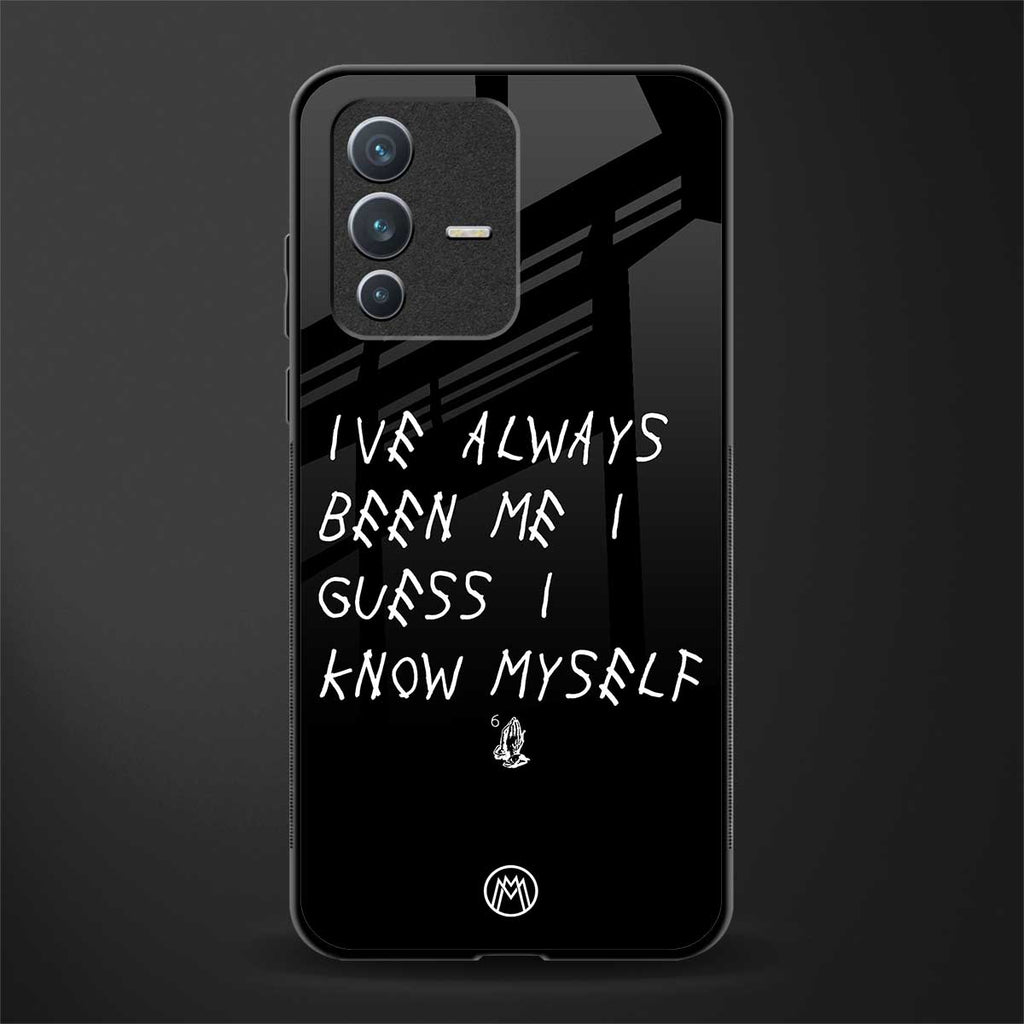 being myself glass case for vivo v23 5g image