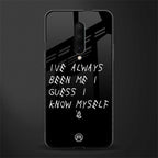 being myself glass case for oneplus 7 pro image