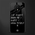 being myself glass case for oneplus 7t image