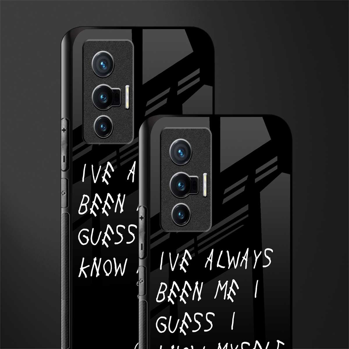 being myself glass case for vivo x70 image-2