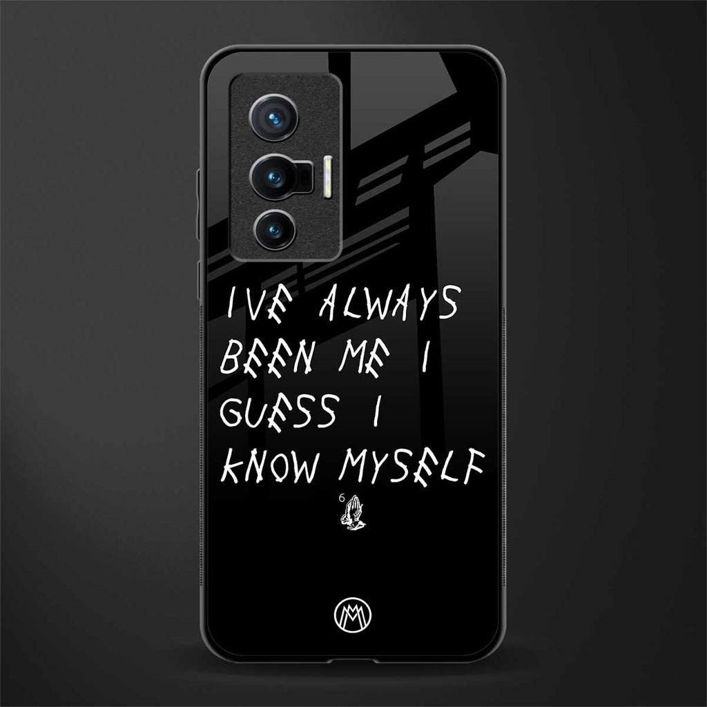 being myself glass case for vivo x70 image