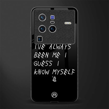 being myself glass case for vivo x80 pro 5g image