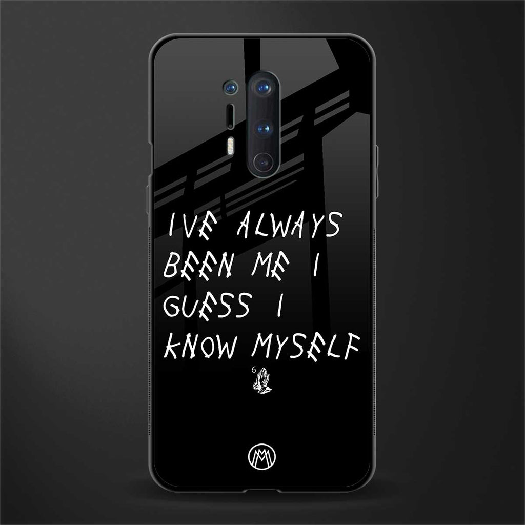 being myself glass case for oneplus 8 pro image