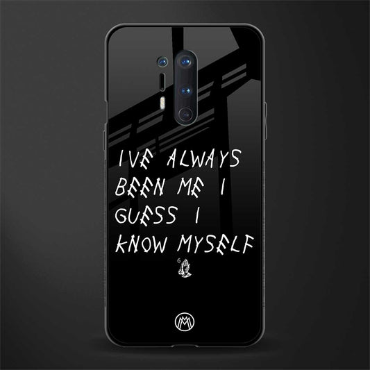 being myself glass case for oneplus 8 pro image