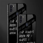 being myself glass case for samsung galaxy m11 image-2