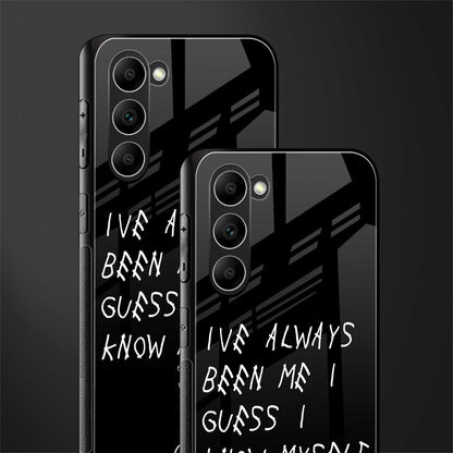 being myself glass case for phone case | glass case for samsung galaxy s23