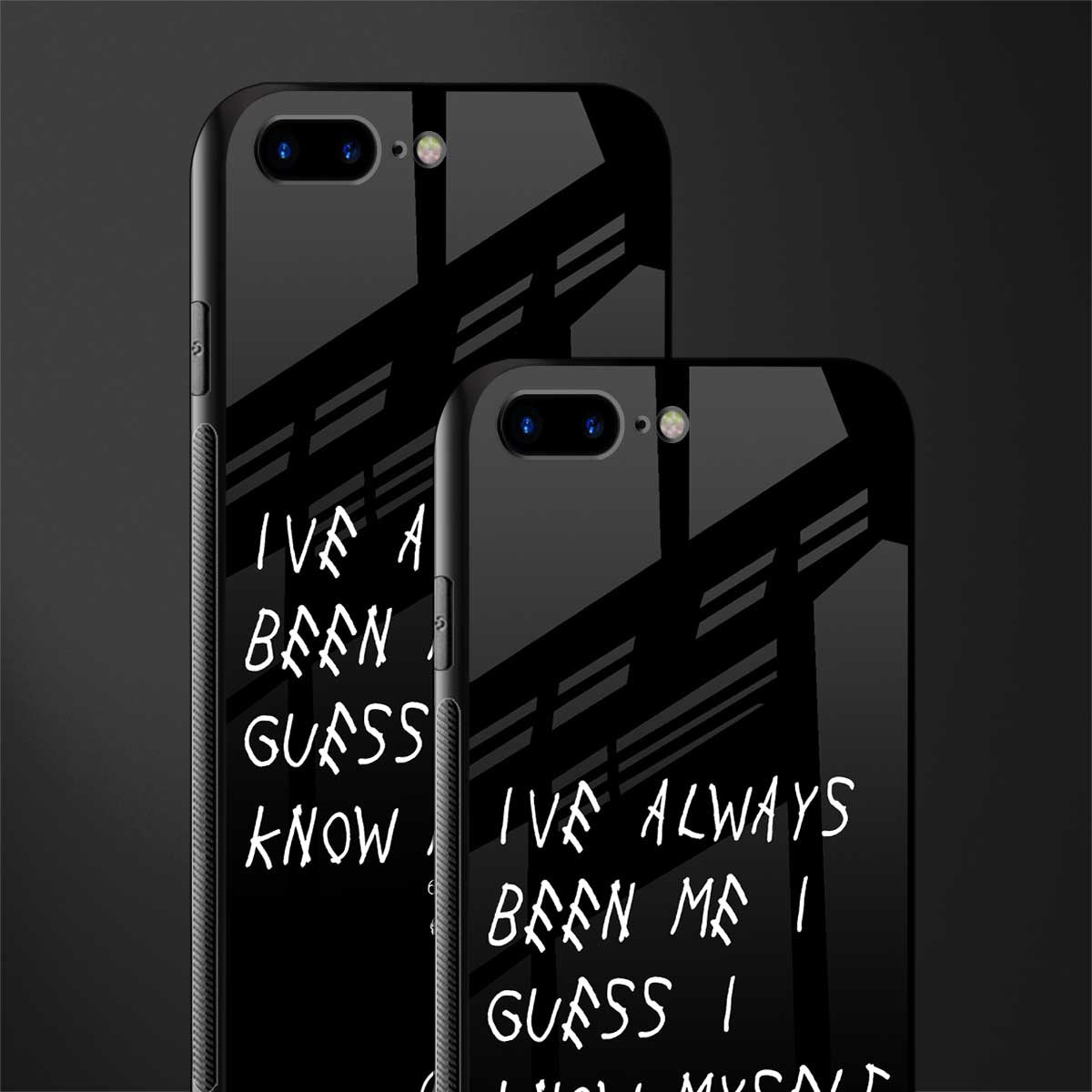 being myself glass case for iphone 8 plus image-2