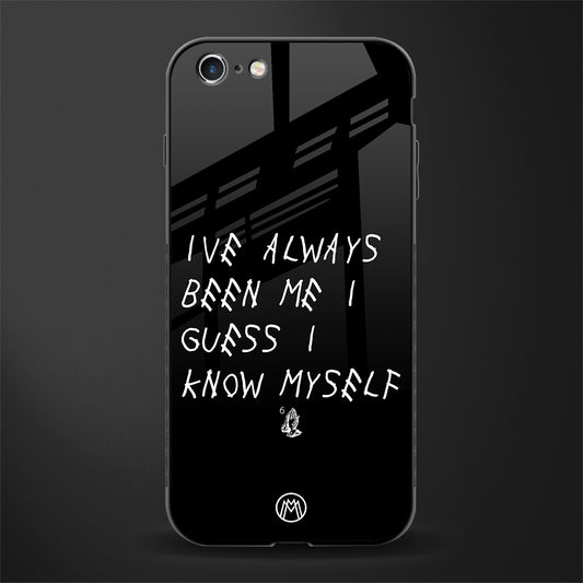 being myself glass case for iphone 6 plus image