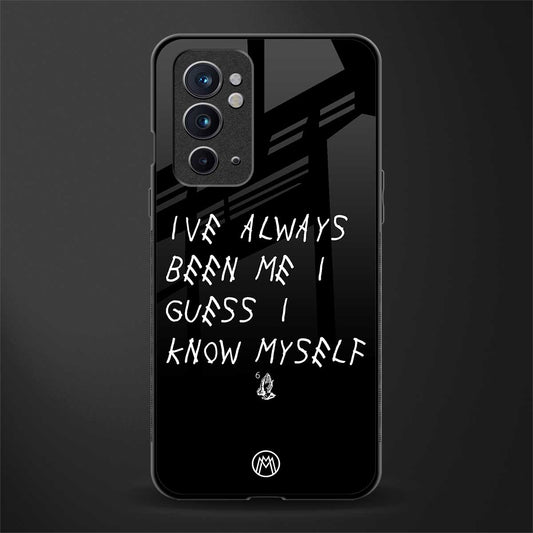 being myself glass case for oneplus 9rt image