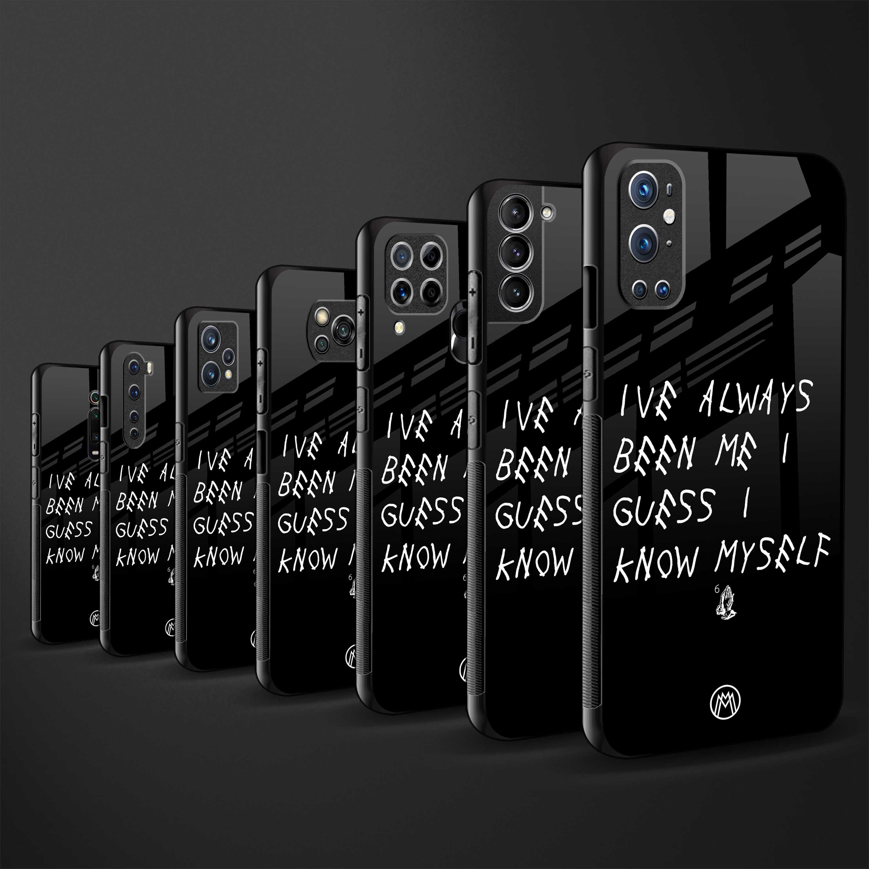 being myself back phone cover | glass case for realme 9 pro 5g