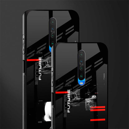 better future dark aesthetic glass case for poco x2 image-2