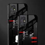 better future dark aesthetic glass case for samsung galaxy m51 image-2