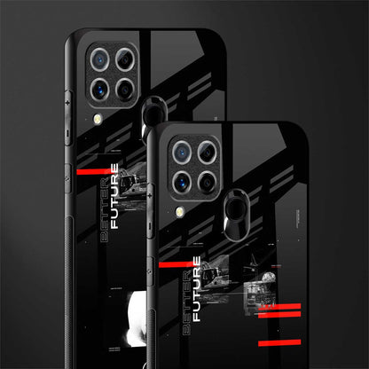better future dark aesthetic glass case for realme c15 image-2