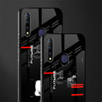 better future dark aesthetic glass case for vivo z1 pro image-2