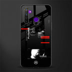 better future dark aesthetic glass case for realme 5i image