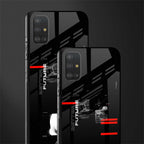 better future dark aesthetic glass case for samsung galaxy a51 image-2