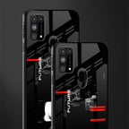 better future dark aesthetic glass case for samsung galaxy f41 image-2