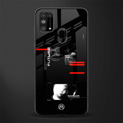 better future dark aesthetic glass case for samsung galaxy f41 image