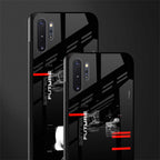 better future dark aesthetic glass case for samsung galaxy note 10 plus image-2