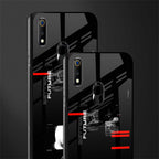better future dark aesthetic glass case for realme 3 pro image-2