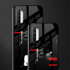 better future dark aesthetic glass case for realme x2 image-2