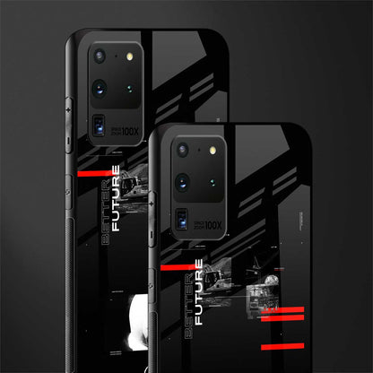 better future dark aesthetic glass case for samsung galaxy s20 ultra image-2