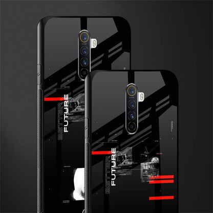 better future dark aesthetic glass case for realme x2 pro image-2
