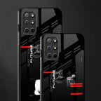 better future dark aesthetic glass case for oneplus 8t image-2
