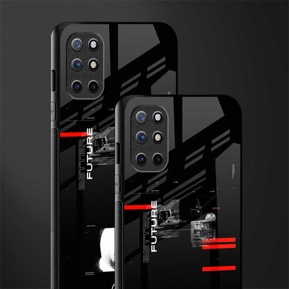 better future dark aesthetic glass case for oneplus 8t image-2