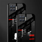 better future dark aesthetic glass case for oppo f17 image-2