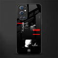 better future dark aesthetic glass case for oneplus 9 pro image