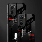 better future dark aesthetic glass case for mi 11x 5g image-2