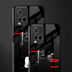 better future dark aesthetic glass case for vivo y21s image-2