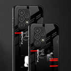 better future dark aesthetic back phone cover | glass case for samsung galaxy a53 5g