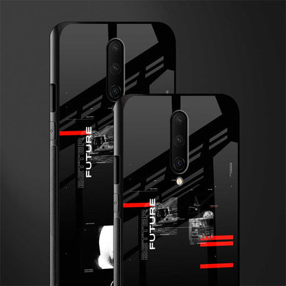 better future dark aesthetic glass case for oneplus 7 pro image-2