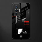 better future dark aesthetic glass case for vivo x70 image