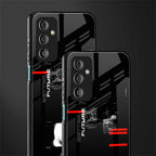 better future dark aesthetic back phone cover | glass case for samsung galaxy f23 5g