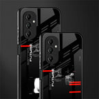 better future dark aesthetic back phone cover | glass case for samsung galaxy a14 5g