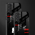 better future dark aesthetic back phone cover | glass case for samsun galaxy a24 4g