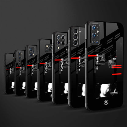 better future dark aesthetic glass case for samsung galaxy m21 image-3
