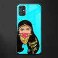 bhaad mein jao glass case for samsung galaxy m51 image
