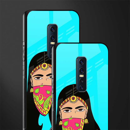 bhaad mein jao glass case for vivo v17 pro image-2