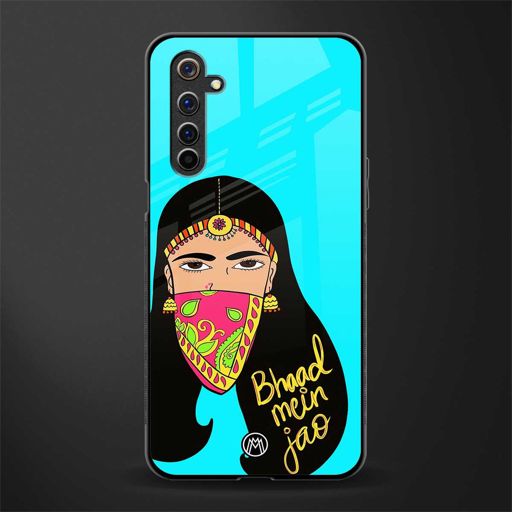bhaad mein jao glass case for realme 6i image