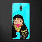 bhaad mein jao glass case for redmi 8a image