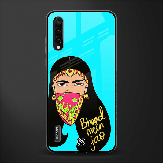 bhaad mein jao glass case for mi a3 redmi a3 image