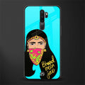 bhaad mein jao glass case for oppo a9 2020 image
