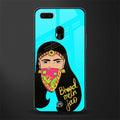 bhaad mein jao glass case for oppo a7 image